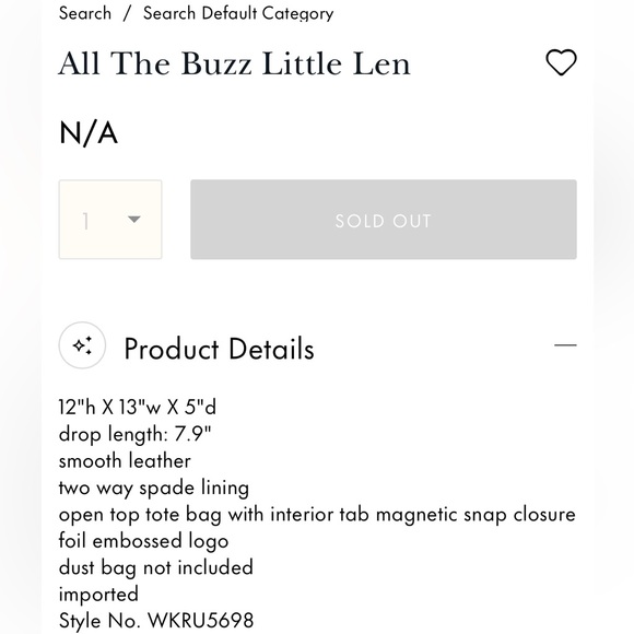 Kate Spade All The Buzz Little Len Dusty Pink Butterfly Tote Shoulder Bag - Picture 16 of 16